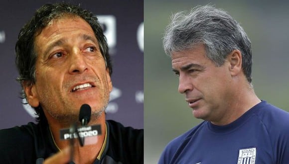 Rinaldo Cruzado habló de las comparaciones entre Mario Salas y Pablo Bengoechea. (Fotos: AFP/GEC)