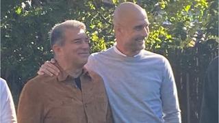 En el día de Xavi: el encuentro de Guardiola con Laporta que ha generado ruido en el Barça 