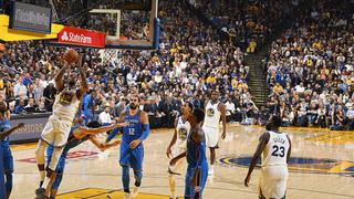 Partidazo: Warriors derrotaron 108-100 a Thunder en el arranque de la temporada regular