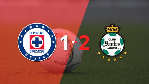 Santos Laguna gana de visitante 2-1 a Cruz Azul
