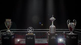 “Mantén distancia”: trofeos de la Champions y Libertadores se unen para luchar contra el COVID-19 [FOTO]