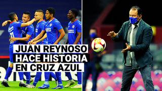 Hombre récord: Juan Reynoso celebra ser parte del Cruz Azul más ganador de la historia