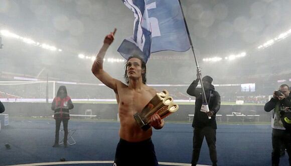 Edinson Cavani llegó al cuadro del PSG en 2013 procedente del Napoli. (Foto: Getty Images)