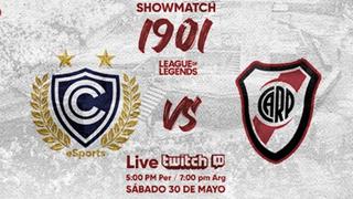 League of Legends: Cienciano vs. River Plate, hora del encuentro de exhibición
