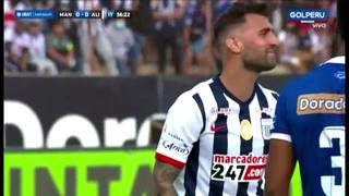 No se lo puede creer: Gino Peruzzi se perdió el 1-0 de Alianza Lima vs. Mannucci [VIDEO]