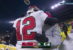 La emotiva celebración de Tom Brady junto a su hijo tras asegurar su pase al Super Bowl LV [VIDEO]