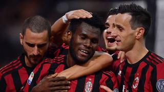 Sin apuros: AC Milan venció 2-0 al SPAL en el estadio San Siro por la Serie A 2017-18