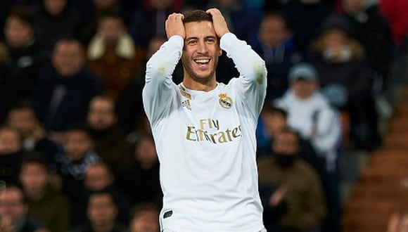 Eden Hazard ha ganado la Supercopa de España en Real Madrid. (Foto: Getty Images)