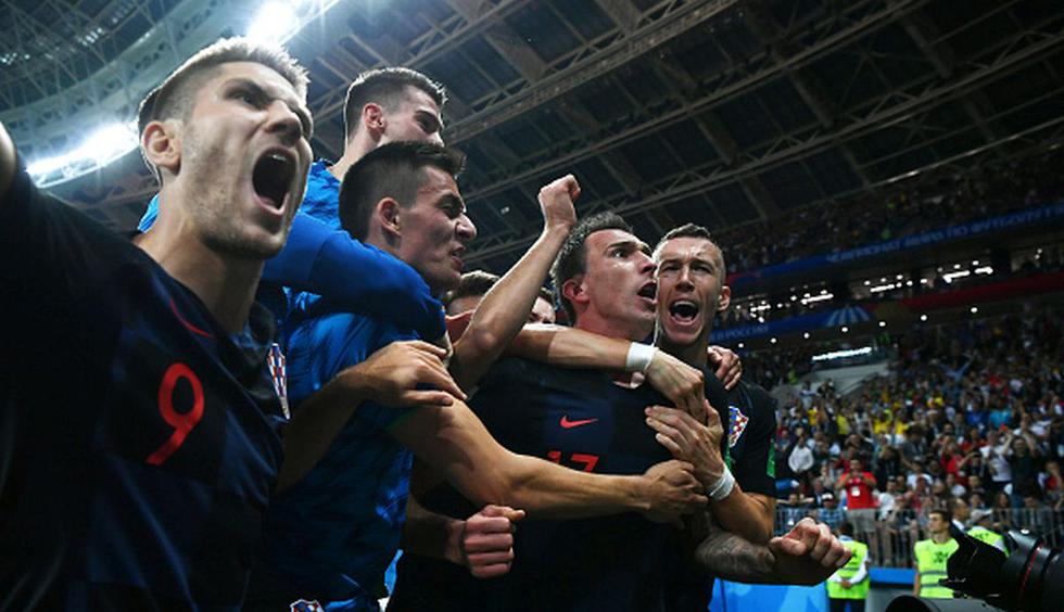 Inglaterra vs. Croacia por las semifinales del Mundial Rusia 2018 en Moscú. (Foto: Getty Images)