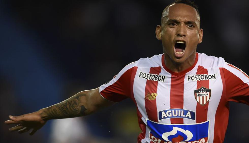 Junior venció a Colón en Barranquilla por octavos de la Copa Sudamericana en Barranquilla. (AFP)