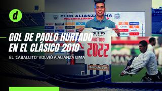 Paolo Hurtado en Alianza Lima: Revive el gol del ‘Caballito’ en un clásico frente a Universitario