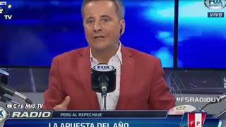 Perú vs. Nueva Zelanda: periodista uruguayo hizo curiosa promesa si la bicolor clasifica al Mundial [VIDEO]