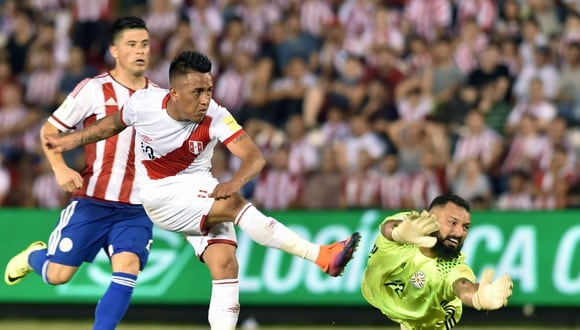 Christian Cueva tiene 10 goles con la Selección Peruana. / AFP / NORBERTO DUARTE