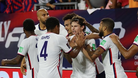 Estados Unidos vs. Canadá se vieron las caras este domingo por las Eliminatorias a Qatar 2022 (Foto: Getty Images).