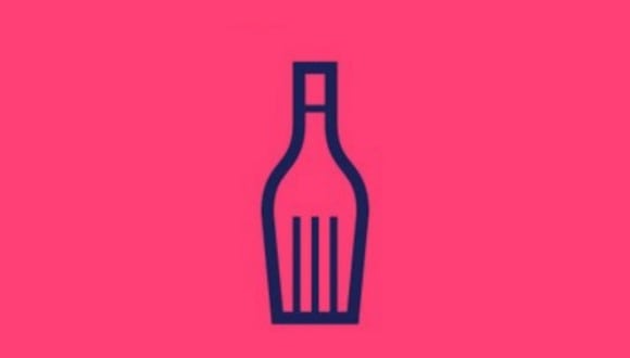 En esta imagen hay dos opciones: una botella y un tenedor. ¿Qué ves primero? (Foto: MDZ Online)