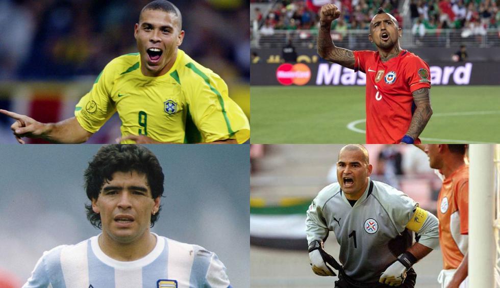 ¡Leyendas del torneo! Maradona, Ronaldo, Vidal y un repaso del XI histórico de la Copa América [FOTOS]