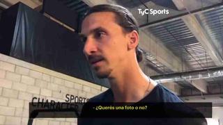 "¿Quieres una foto o no?": Zlatan ninguneó a Boca Juniors tras pregunta de periodista [VIDEO]