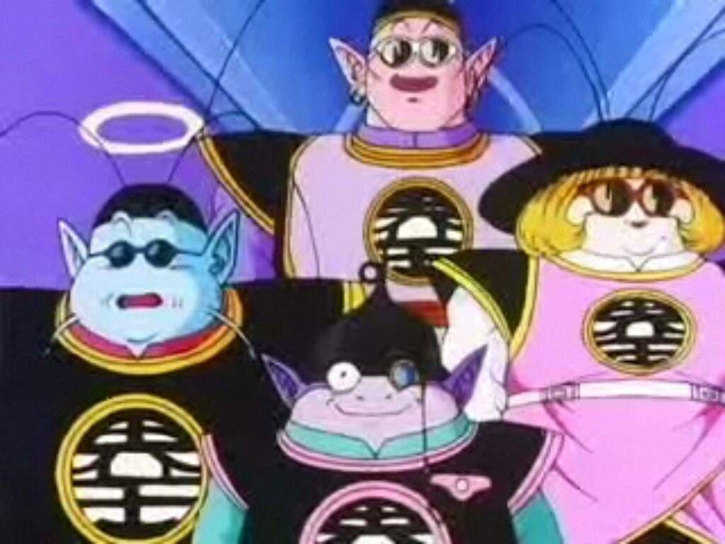 LOS KAIO DE LOS 4 PUNTOS CARDINALES (Foto: Shueisha / Toei Animation)