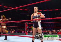'Rowdy' en racha: Ronda Rousey y Ember Moon derrotaron a Nia Jax y Tamina en RAW [VIDEO]