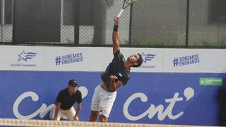 A levantarse: Juan Pablo Varillas cayó en su debut en el Challenger de Canberra