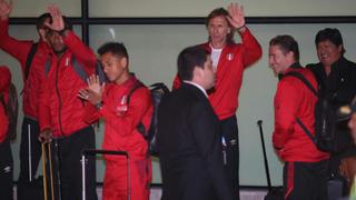 Selección Peruana: así fue la salida de los jugadores en el aeropuerto (FOTOS)