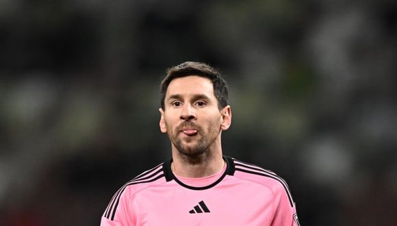 Lionel Messi quedó fuera para el partido de ida de los cuartos de final de la Concachampions entre Inter Miami vs. Monterrey. (Foto: AFP)