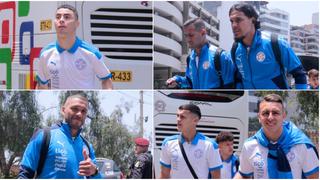 Con caras conocidas: Paraguay llegó a a Lima para el amistoso internacional contra la Selección Peruana