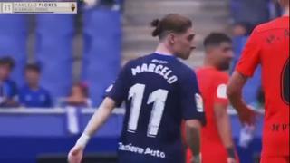 Inicia su historia en España: Marcelo Flores debutó oficialmente con el Real Oviedo [VIDEO]
