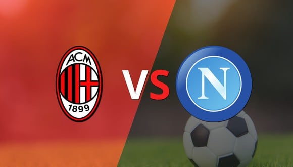 ¡Inició el complemento! Napoli derrota a Milan por 1-0