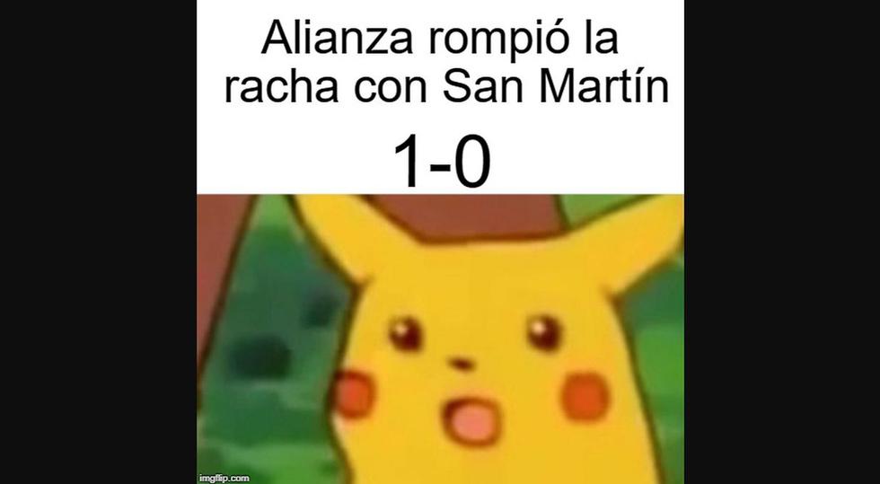 Los mejores memes tras la victoria de Alianza Lima ante San Martín. (Foto: redes sociales)