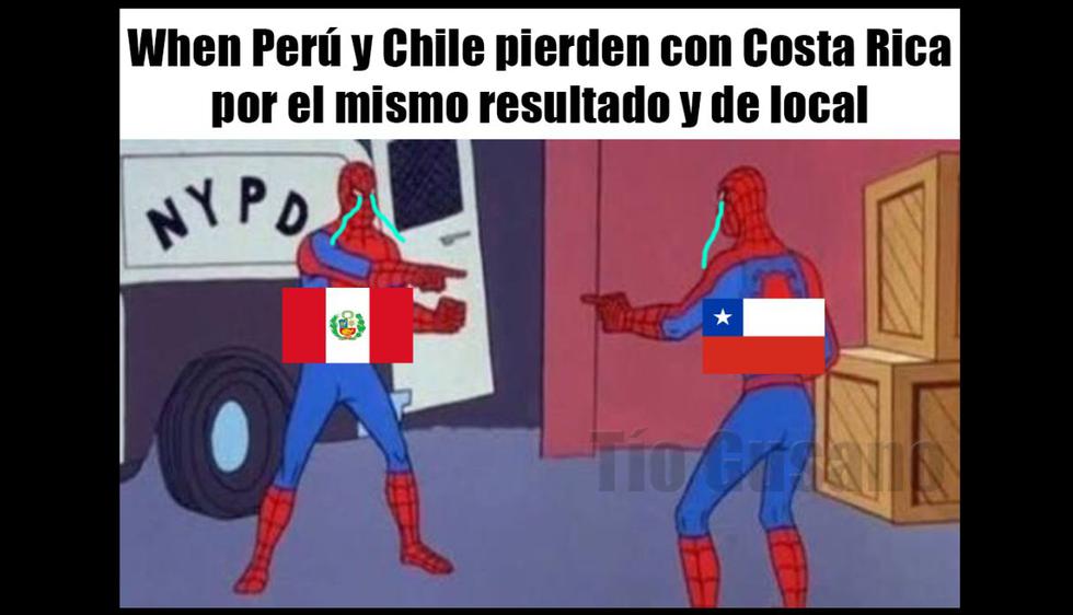 Perú vs. Costa Rica: Los memes no perdonaron a la 'Bicolor' (Facebook)
