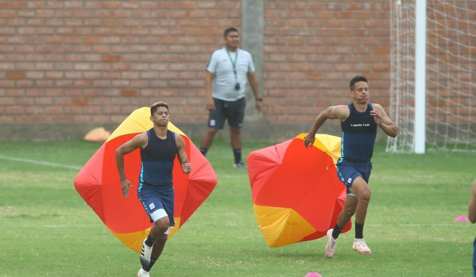 Alianza Lima continúa con sus entrenamientos en Chincha. (Foto: Jesús Saucedo)