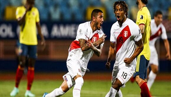 Sergio Peña anotó ante Colombia en la fase de grupos en la Copa América. (Foto: Agencias)