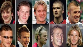 David Beckham: los mejores cambios de look en sus 41 años