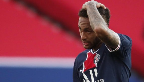 Neymar fue expulsado en el duelo del PSG y Lille y en el vestuario protagonizó incidente. (Foto: Reuters)
