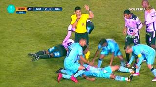 Real Garcilaso vs. Sport Boys: Jean Tragodara sufrió fuerte golpe que alarmó a todos [VIDEO]