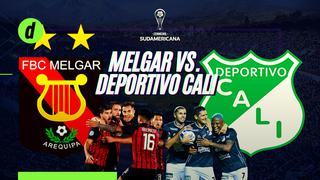 Melgar vs. Deportivo Cali: apuestas, horarios y canales TV para ver el partido por la Copa Sudamericana