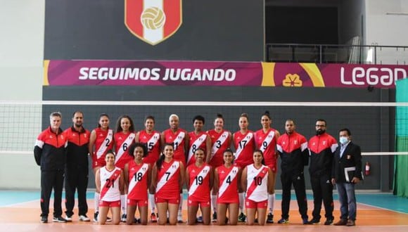 Selección peruana de vóley enfrentará a Brasil en su debut en el Sudamericano Femenino 2021. (FPV)