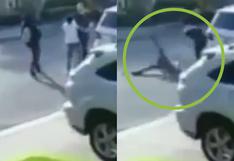 El video viral del fallido robo a mano armada que dejó un ladrón “chillando como cerdo”