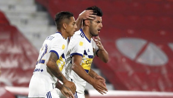 Zambrano marcó su primer gol en Boca Juniors. (Foto: Agencias)