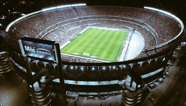 Estadio Monumental de Argentina es el más grande Sudamérica tiene una capacidad para más de 84 mil hinchas. (Foto: Agencias).