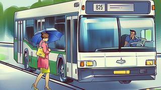 Acertijo visual de genios: ubica ya el error en la prueba viral del bus cuanto antes