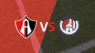 Termina el primer tiempo con una victoria para Atlas vs Atl. de San Luis por 1-0