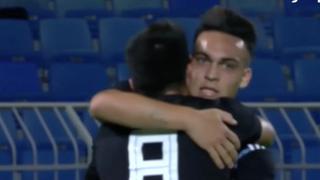 Cabezazo y a cobrar: así marcó Lautaro Martínez el 1-0 en el Argentina vs. Irak [VIDEO]