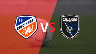 Arranca el partido entre FC Cincinnati vs San José Earthquakes