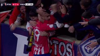 Golpe para los ‘Blancos’: gol de Morata para el 1-2 del Real Madrid vs. Atlético Madrid