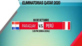 Selección peruana: conoce los horarios para el inicio de las eliminatorias