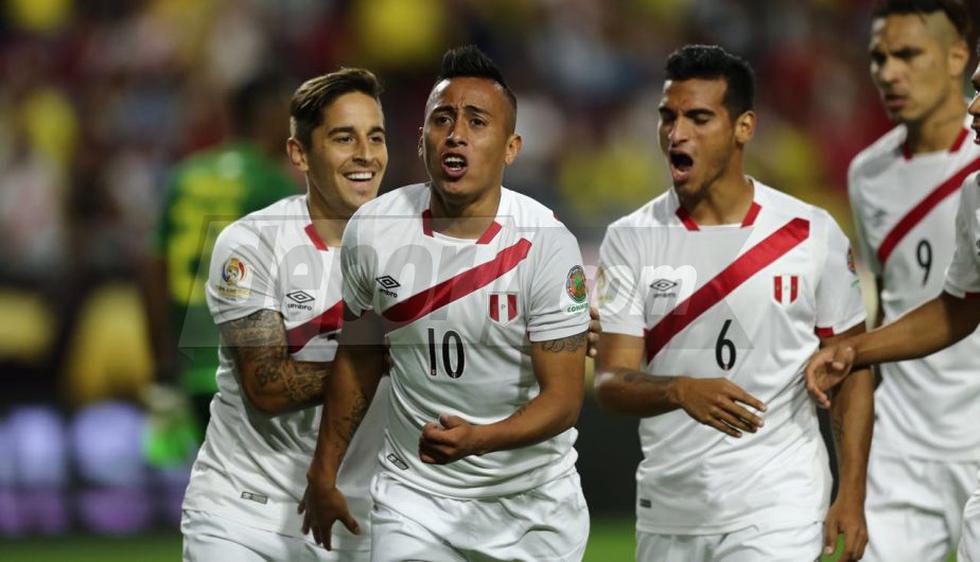 Christian Cueva abrió la cuenta para la Selección Peruana a los 4 minutos. (Daniel Apuy)