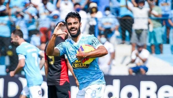 Leandro Sosa estuvo presente en la victoria ante la USMP por el Torneo Apertura 2022. (Foto: Sporting Cristal)