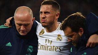 Duro golpe al Real Madrid: Eden Hazard presenta microfisura y se pierde el Clásico ante Barcelona en Camp Nou
